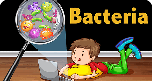 Life & growth of microbes & bacterial organisms.
